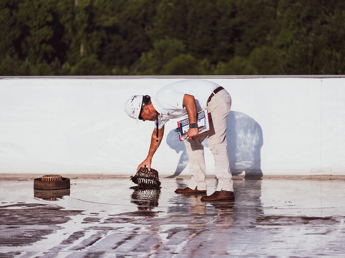 Rain-Driven Leak Response