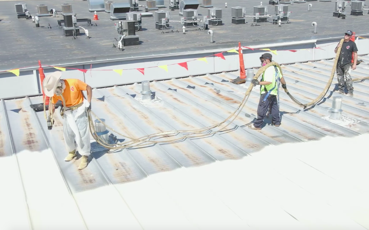 Spray Foam SPF Roofing